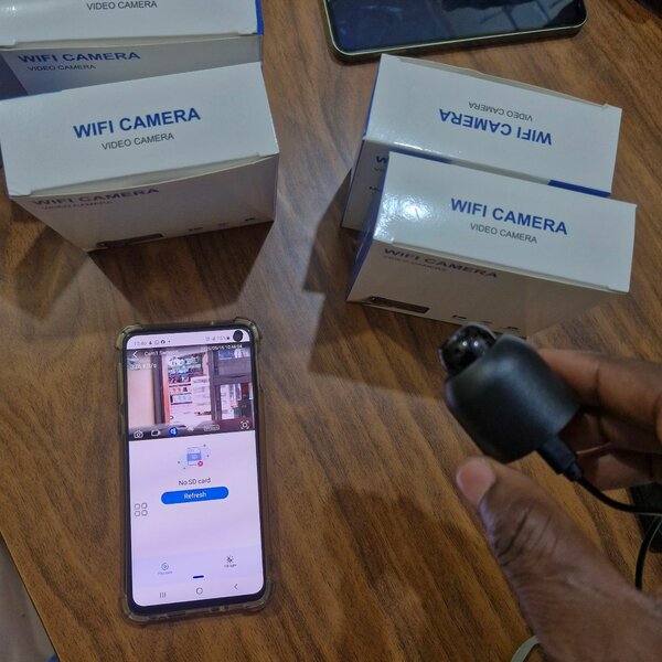 Caméra espion wifi