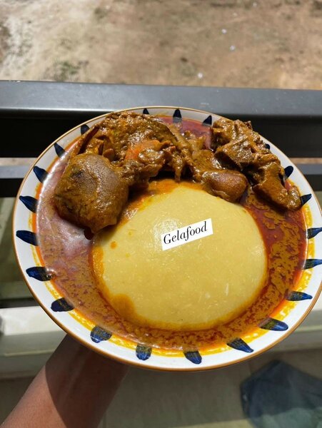 Foutou sauce graine
