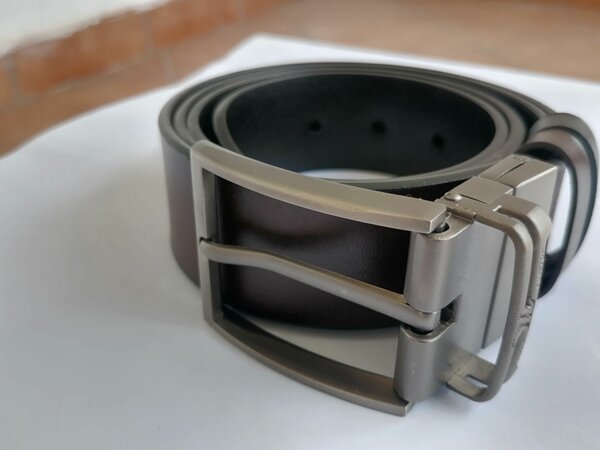 Leather belt