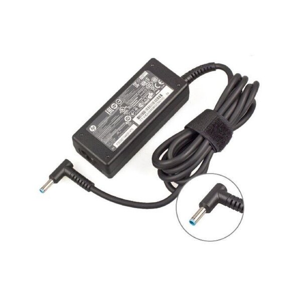 Chargeur HP ordinateur portable petit bout bleu + Câble alim