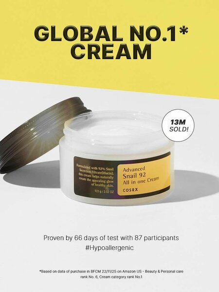 Cosrx Advanced Snail Mucin 92 All in One Cream