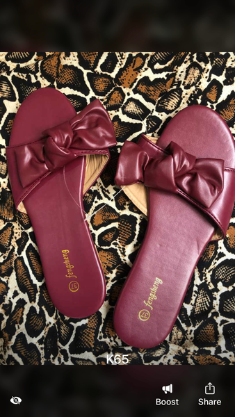 Pretty bow Slippers