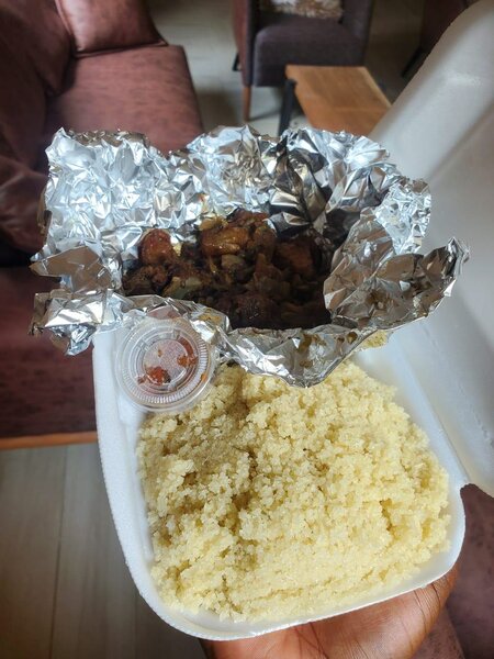 Attieke porc Africain