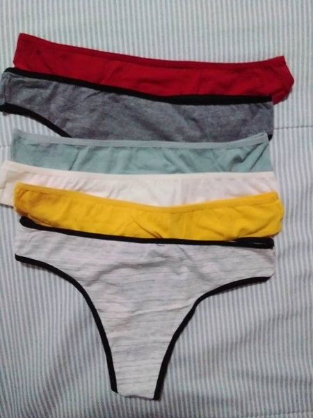Pant blanc noir