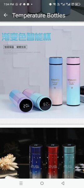 Temperature bottles