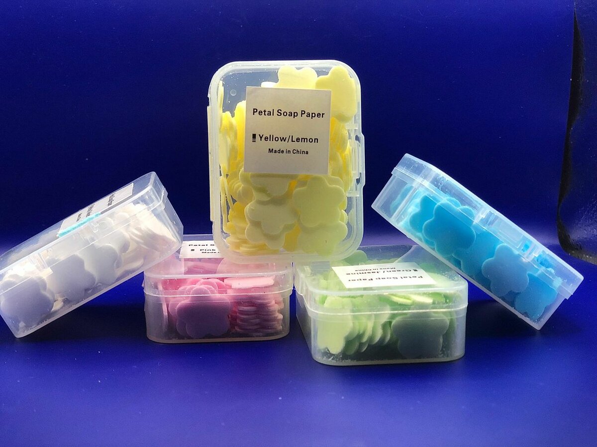 Papier Savon Pétales Colorés