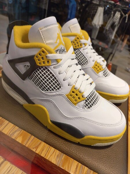 Baskets Hommes Jaune et Blanc
