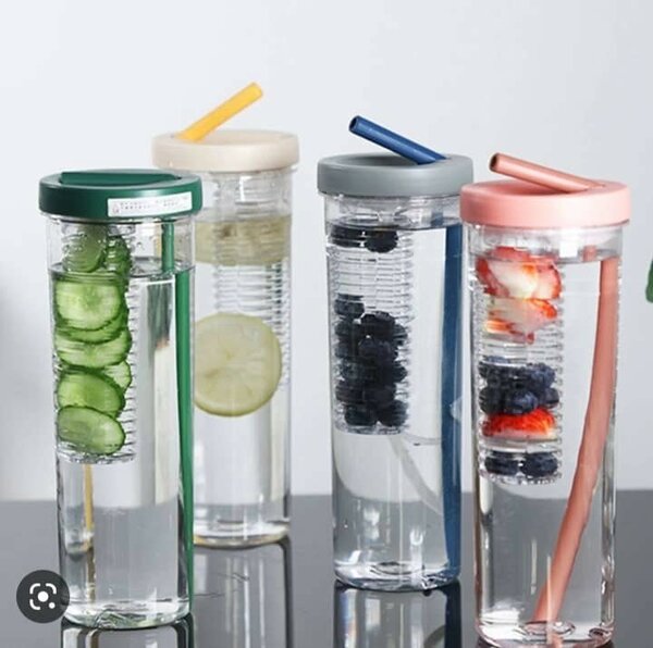 Transparent bottle