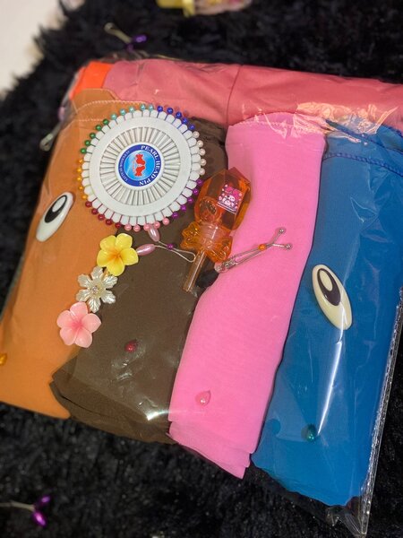 Lot de 4 foulards