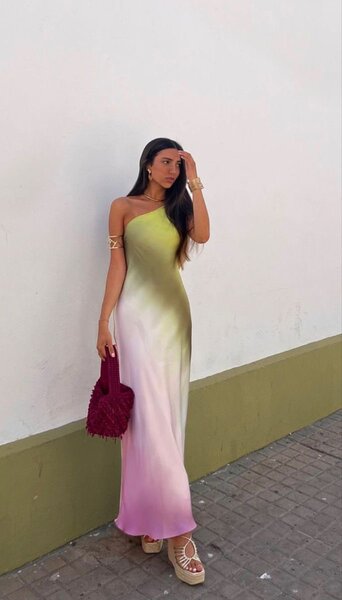 Longue robe ample