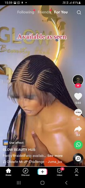 Synthetic wig