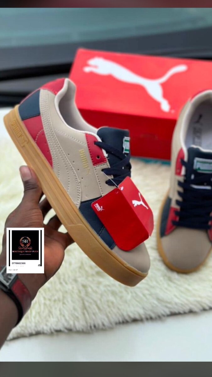 Basket puma authentique avec sa boîte