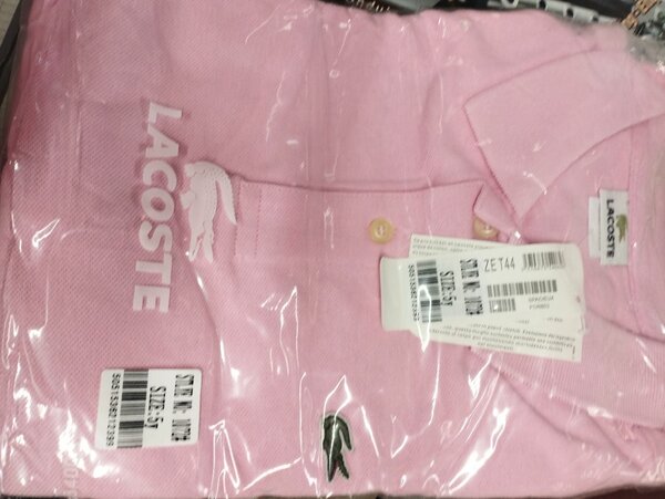 Polo Lacoste Rose Homme