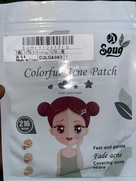 Star pimple patches