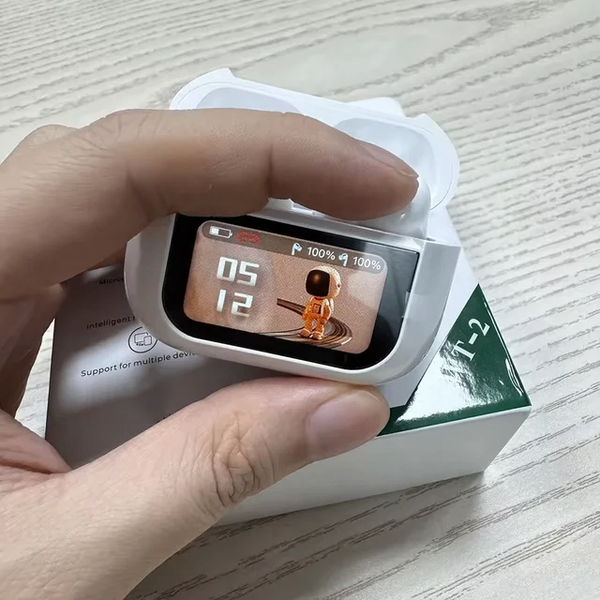 Écouteurs bluetooth avec écran