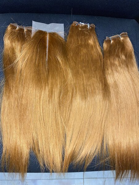 Blonde straight