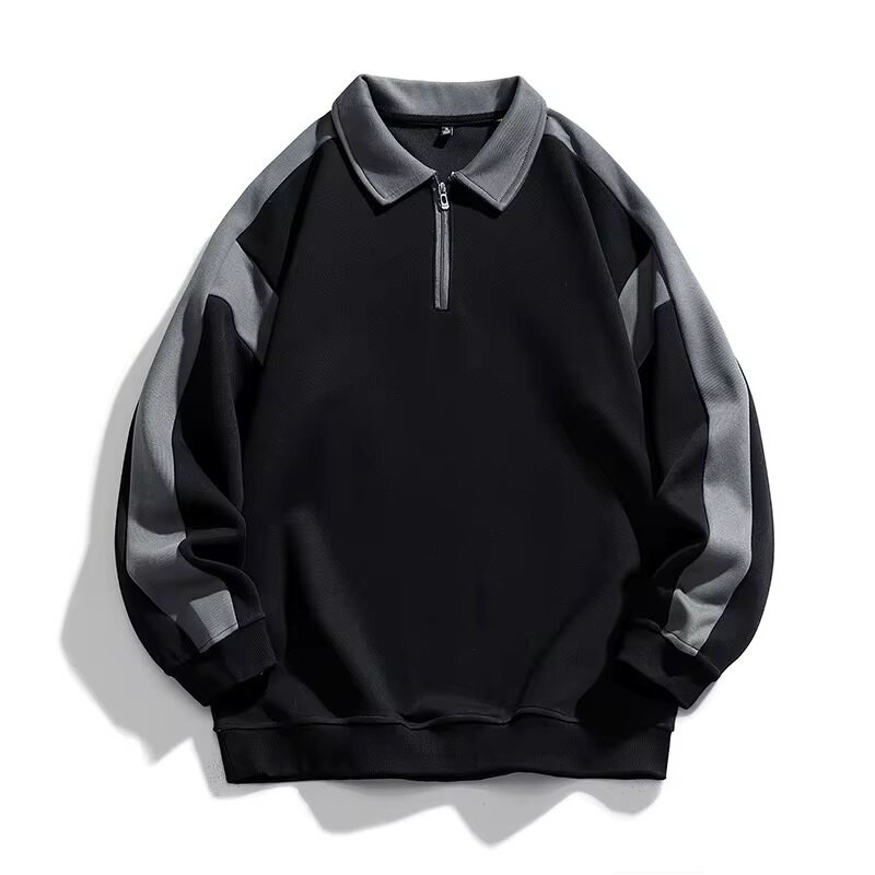 Sweat-shirt zippé décontracté