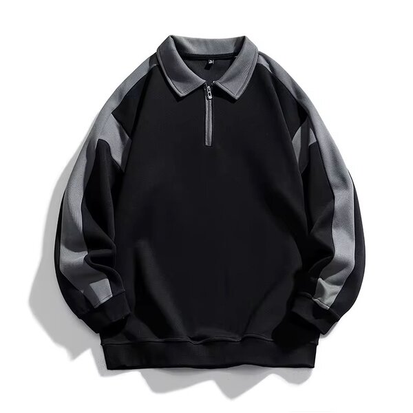 Sweat-shirt zippé décontracté