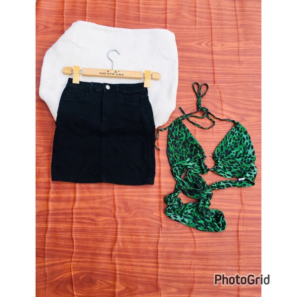 Skirt with top