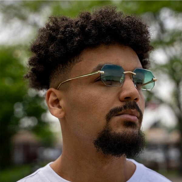 Lunettes Rectangulaires Moderne
