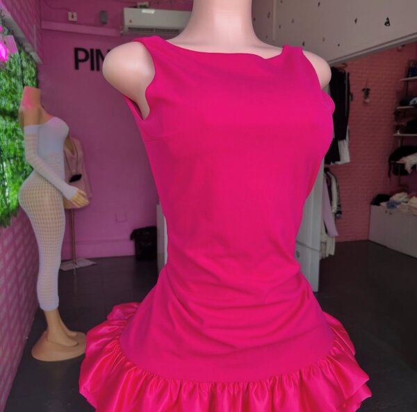 Pink dress