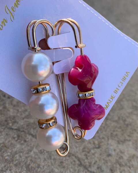 Stunning brooches