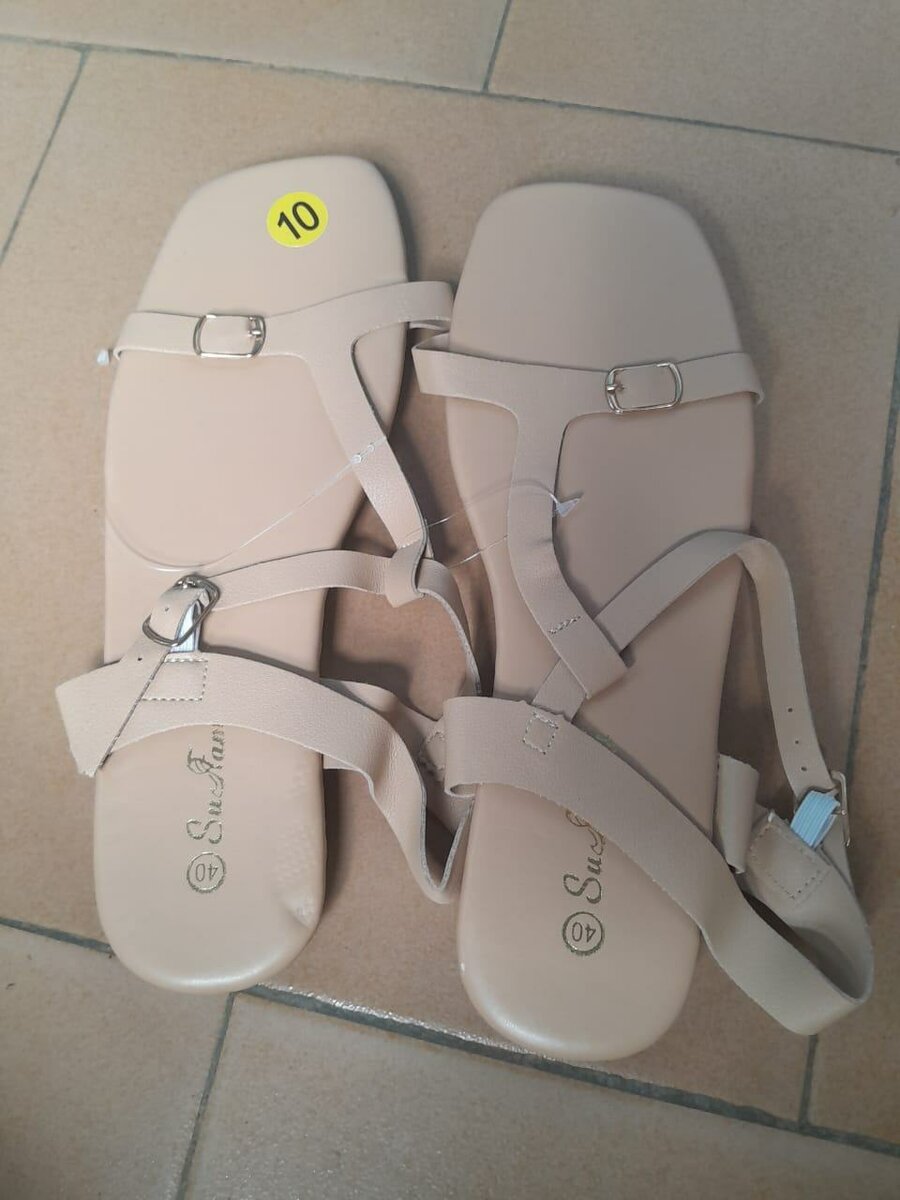Sandales élégantes en cuir