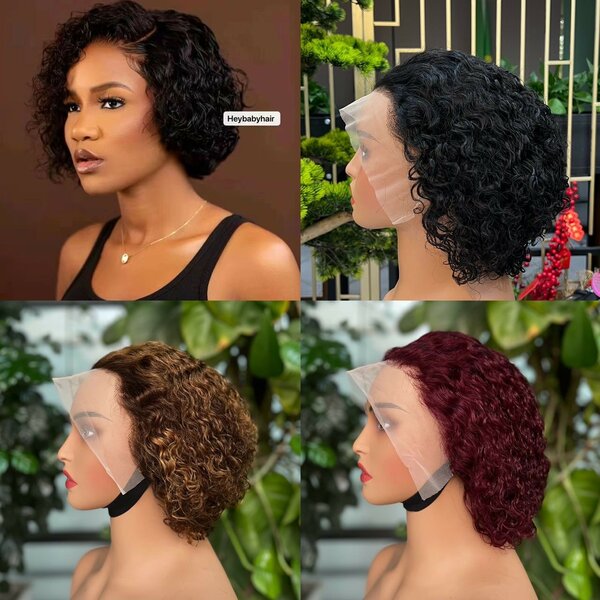 Perruque pixie dame et coupe