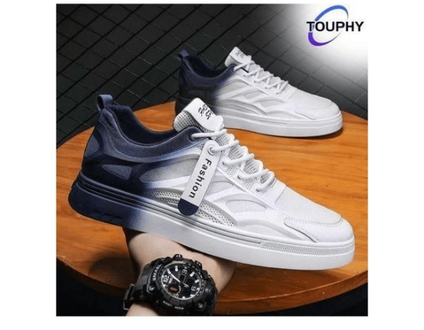 Baskets hommes tendance bleues