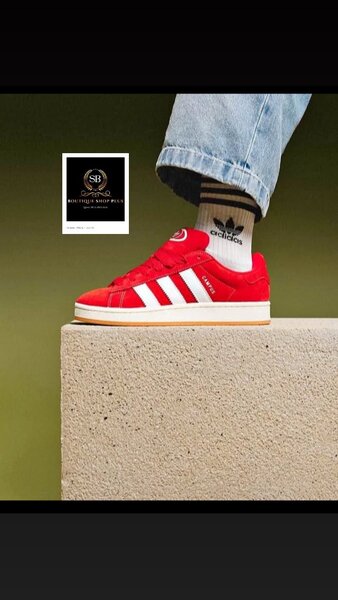 BASKET ADIDAS campus 00s rouge original dans carton