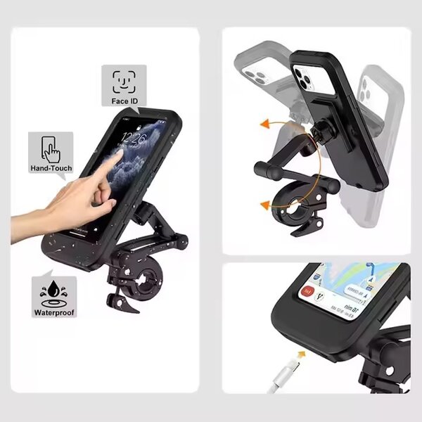 Support téléphone vélo étanche