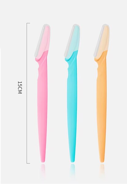 Rasoirs À Sourcils Colorés 15cm