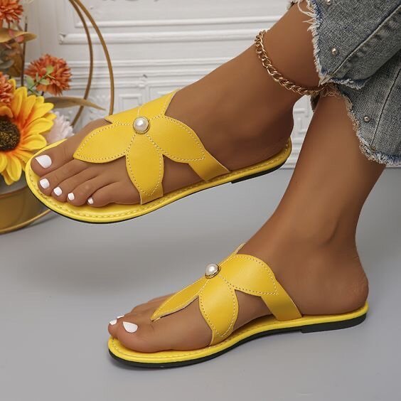 Sandales en cuir