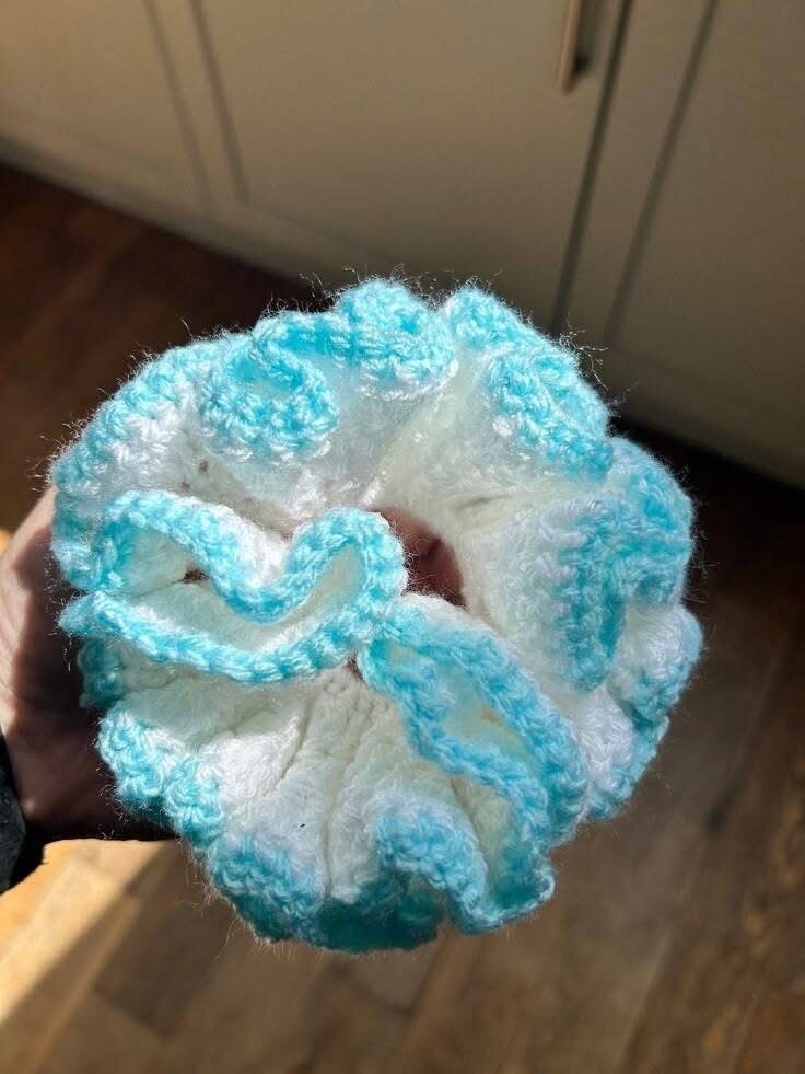 Chouchous en tricot colorés