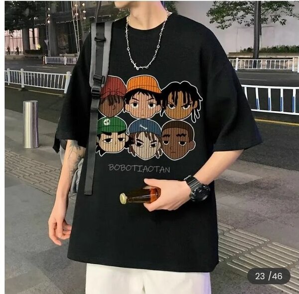 T-shirt crop top