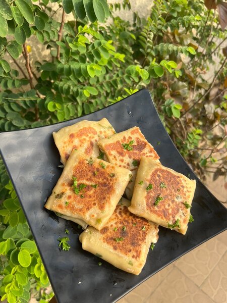 Crêpes salées saucisson