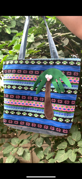 Sac cabas ethnique coloré