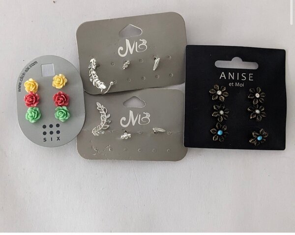 Jade Click earring