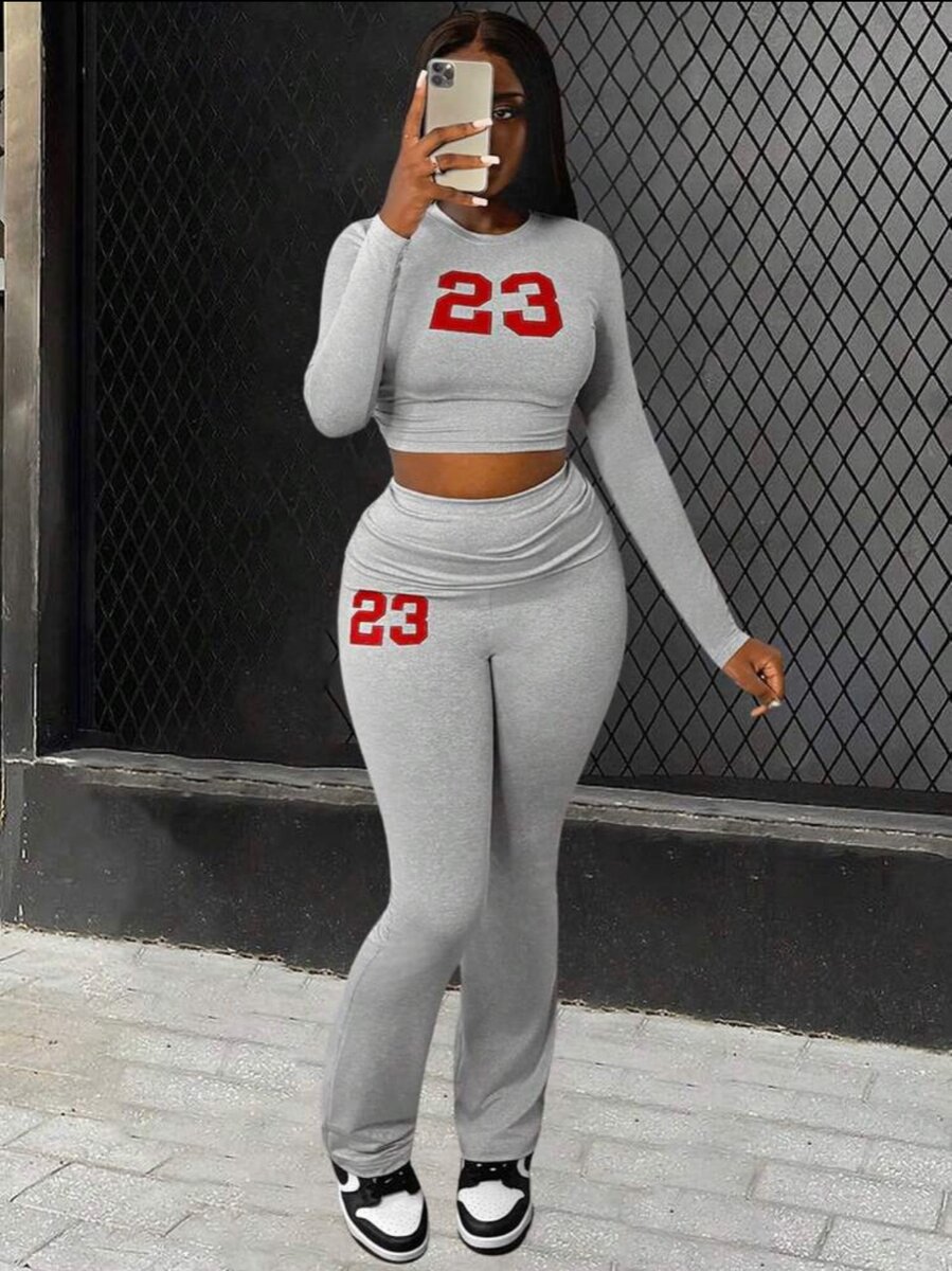 Top and long pants