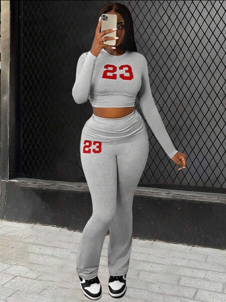Top and long pants