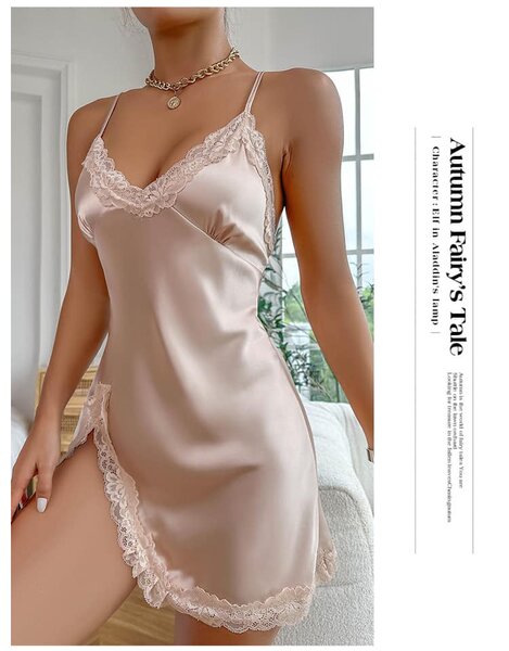 Silk night dress