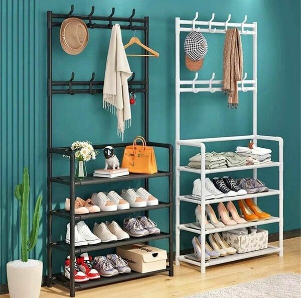 Étagère de chaussures 2 en 1