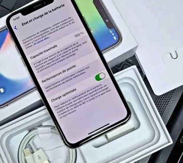 iPhone X 64GB Argent Reconditionné