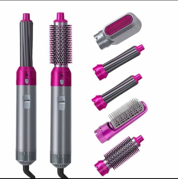 Sèche cheveux 5 en 1, fer à boucler automatique