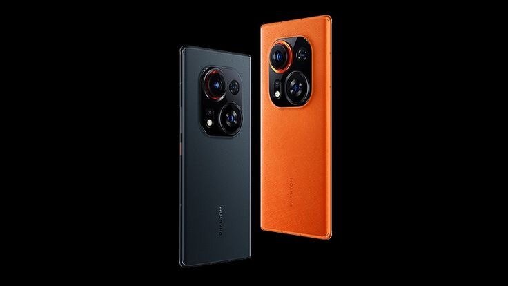 Smartphones élégants pro caméras