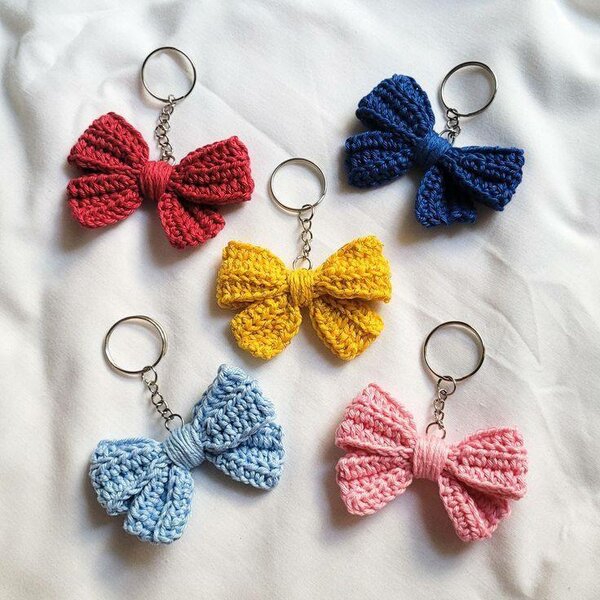 Porte-clés nœuds crochet