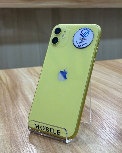 Smartphone moderne jaune