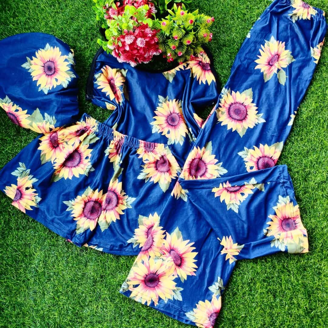pyjama femme bleu