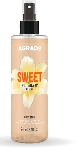 Brume vanille et rose agrado