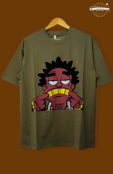 T-shirt graphique urbain unisexe